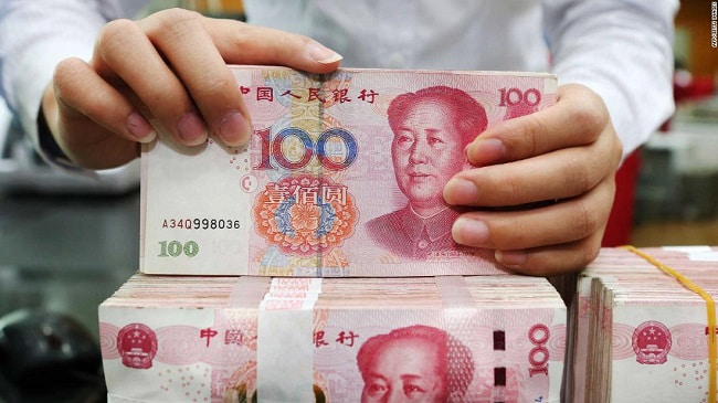 Đổi tiền tệ Trung Quốc tại cửa khẩu Hà Khẩu Lào Cai