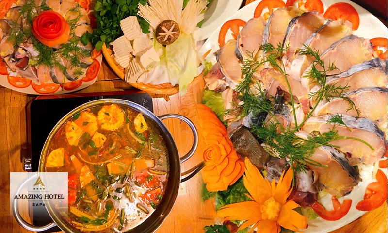 Món ăn vặt Sapa - Đồ nướng chiếm phần lớn quầy hàng