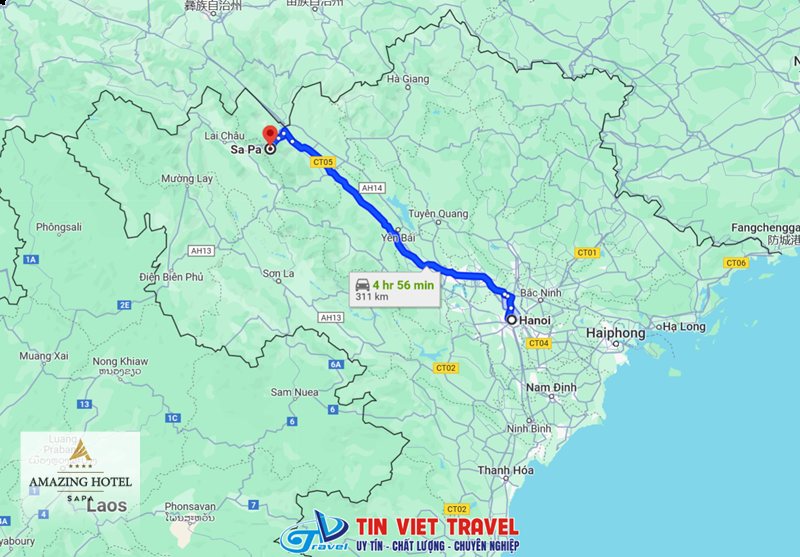 Phượt Sapa bằng xe máy - Tính đường và tính thời gian trước khi chốt phương án