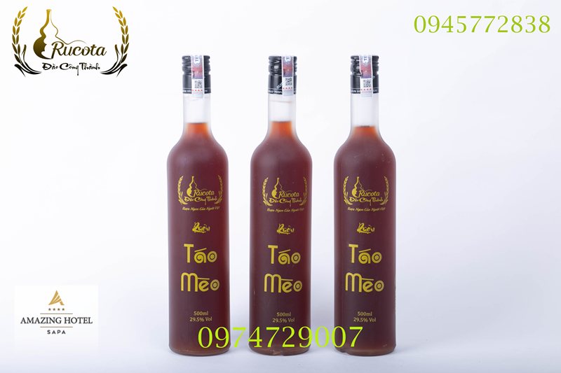 Rượu táo mèo Sapa - Táo mèo là quả sơn tra
