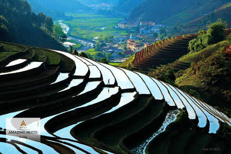 Sapa mùa nước đổ - Các thung lũng còn nhiều ruộng liền mạch