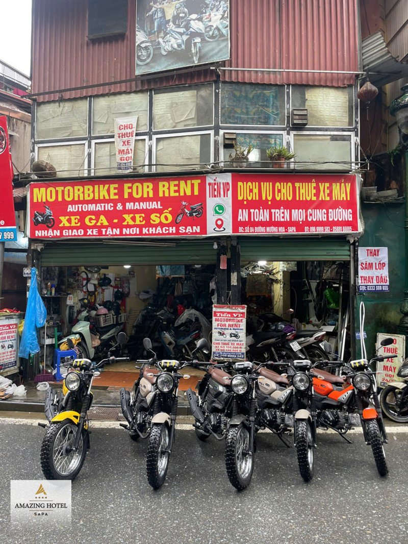 Thuê xe máy Sapa - Đường ở Sapa khác đường đồng bằng thế nào